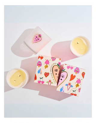 PALM BEACH QUEEN OF HEARTS WATERMELON 350G CANDLE