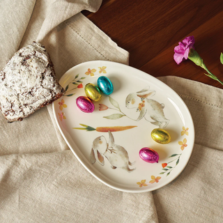 EASTER CERAMIC PLATE - A GIFT OF FRIENDSHIP