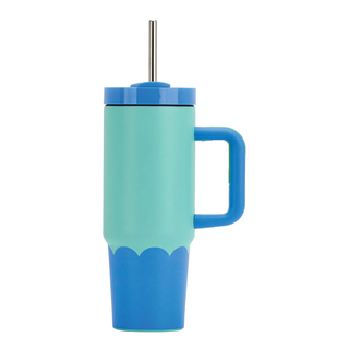 SUPER SIP STAINLESS STEEL AQUA BLUE