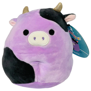 Squishmallows Fan Favorites 5 Inch Plush | Alexie the Purple Cow