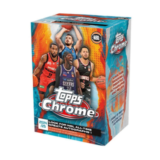 Topps Chrome NBL 2024/2025 Basketball Trading Cards - Value Blaster Box