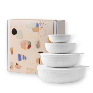 STYLEWARE NESTING BOWL 4 PCE SPECKLE