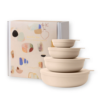 STYLEWARE NESTING BOWL 4 PCE BISCOTTI