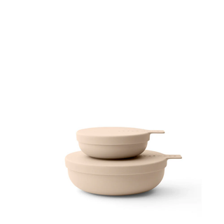 STYLEWARE NESTING BOWL 2 PCE BISCOTTI