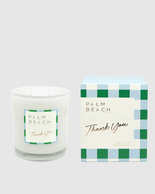 PALM BEACH CELEBRATION 350G CANDLE - THANKYOU