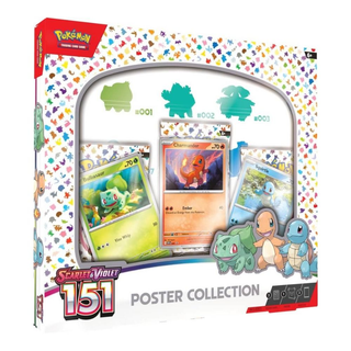 POKEMON TCG SCARLET & VIOLET - 151 POSTER COLLECTION