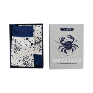 Boxed Socks - Zodiac Cancer