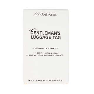 GENTLEMAN'S LUGGAGE TAG