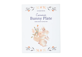 EASTER CERAMIC PLATE - SOME BUNNY LOVES YOU