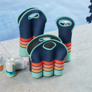 NEOPRENE DOUBLE WINE BOTTLE BAG