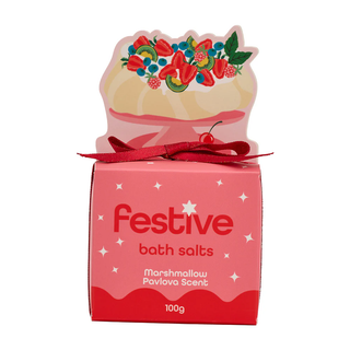 CHRISTMAS FESTIVE BATH SALTS PAVLOVA SCENT