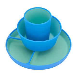 KIDS SILICONE DINNER SET