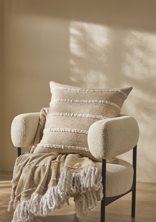 THROW DARBY WOVEN TEXTURED