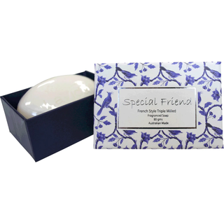 french style triple milled soap special friend