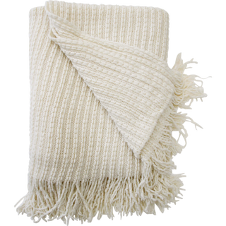 THROW STITCHES IVORY