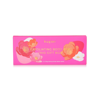 BODY BAR EXFOLIATING TRIO GIFT BOX - PINK