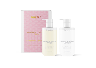 WASH & LOTION DUO WHITE PEONY & CASHMERE PINK